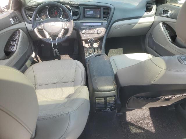 5XXGN4A77DG119946 - 2013 KIA OPTIMA EX GRAY photo 8