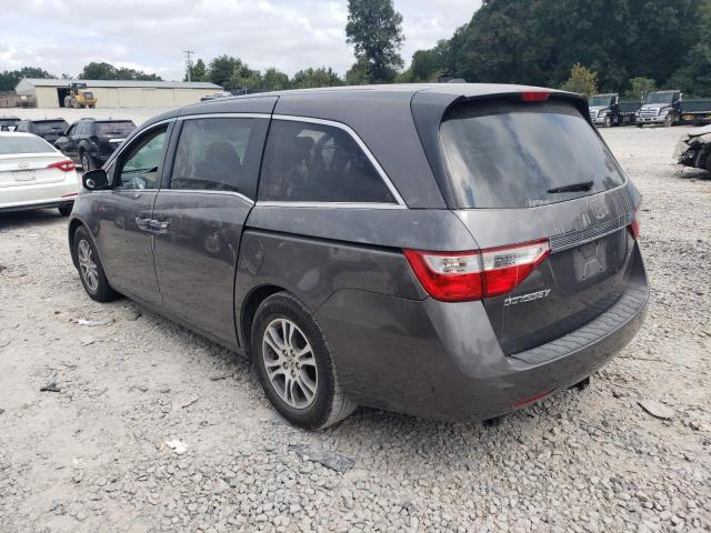 5FNRL5H61CB033843 - 2012 HONDA ODYSSEY EXL GRAY photo 2