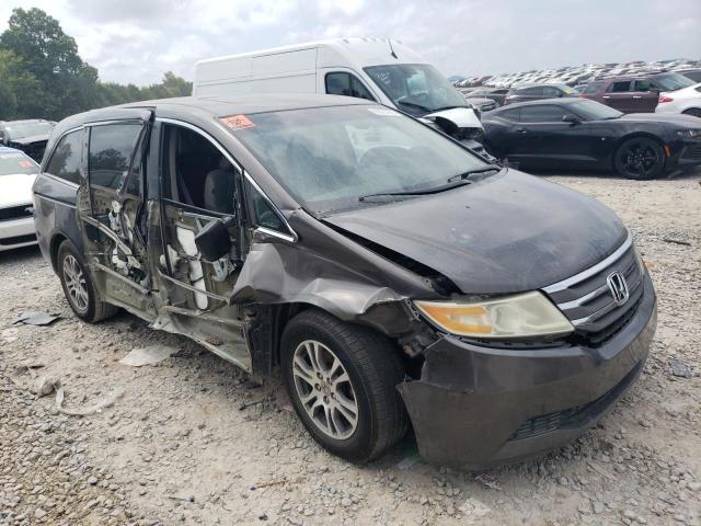 5FNRL5H61CB033843 - 2012 HONDA ODYSSEY EXL GRAY photo 4