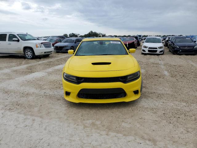 2C3CDXGJ2LH216302 - 2020 DODGE CHARGER SCAT PACK YELLOW photo 5