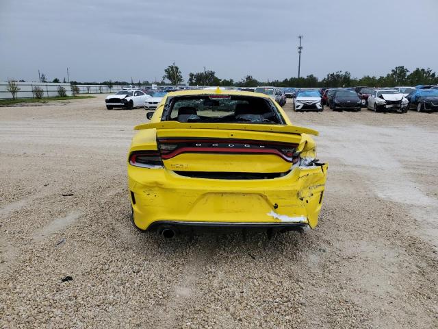 2C3CDXGJ2LH216302 - 2020 DODGE CHARGER SCAT PACK YELLOW photo 6