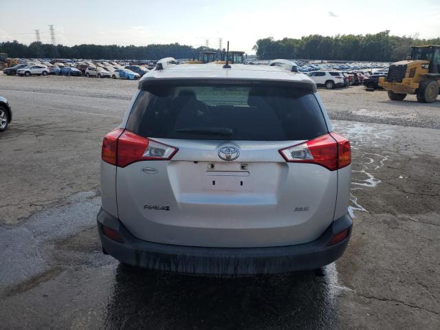 2T3WFREV5EW094834 - 2014 TOYOTA RAV4 XLE SILVER photo 6