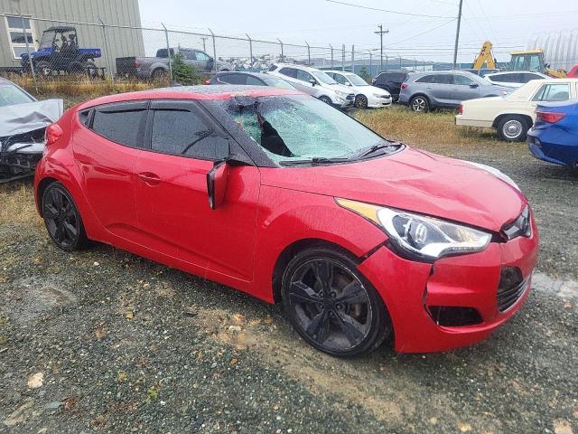 KMHTC6AD5GU261504 - 2016 HYUNDAI VELOSTER RED photo 4