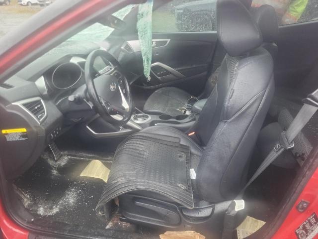 KMHTC6AD5GU261504 - 2016 HYUNDAI VELOSTER RED photo 7