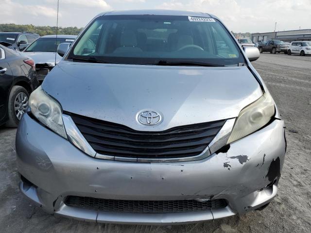 5TDKA3DC2CS015631 - 2012 TOYOTA SIENNA BASE SILVER photo 5