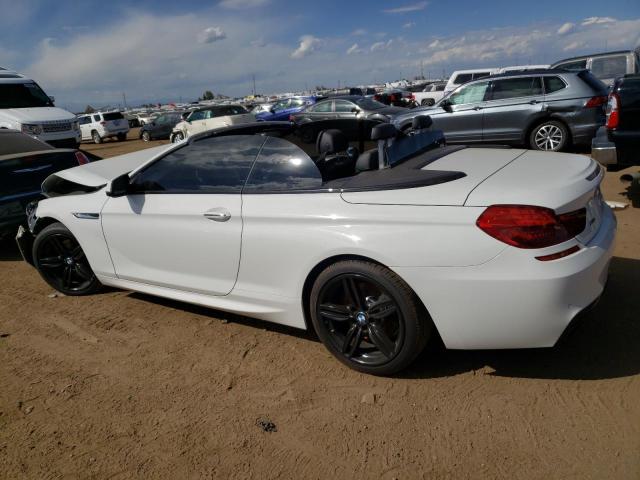 WBAYP1C50FD216974 - 2015 BMW 650 XI WHITE photo 2