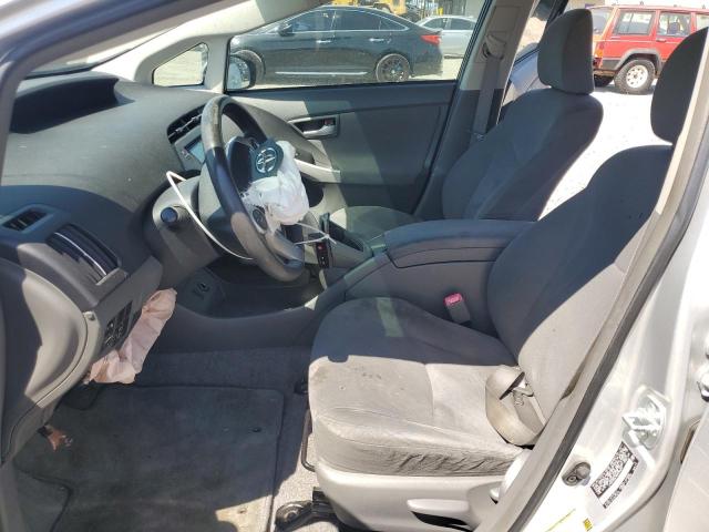 JTDKN3DUXB5336897 - 2011 TOYOTA PRIUS 银色 照片 7