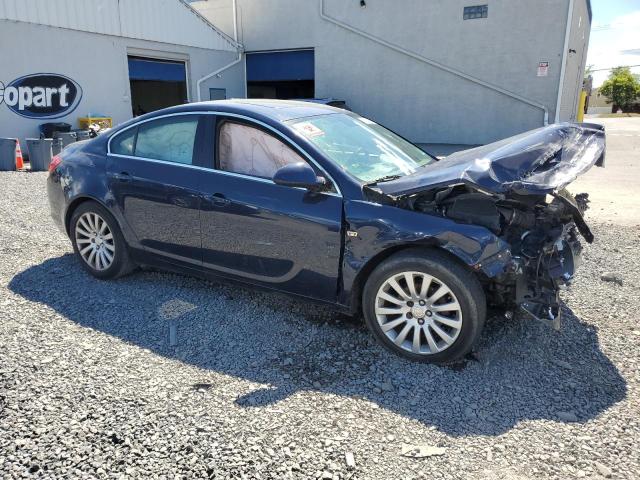 2G4GP5EC4B9177830 - 2011 BUICK REGAL CXL Көк фото 4