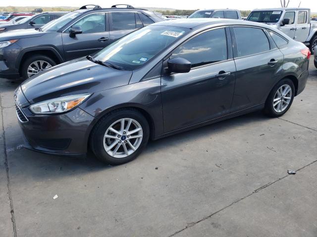 1FADP3FE2JL303059 - 2018 FORD FOCUS SE GRAY photo 1