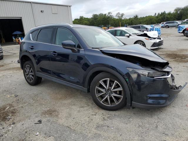 JM3KFBDM8J0437138 - 2018 MAZDA CX-5 GRAND TOURING BLUE photo 4