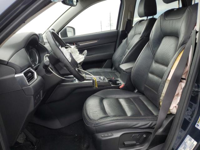 JM3KFBDM8J0437138 - 2018 MAZDA CX-5 GRAND TOURING BLUE photo 7