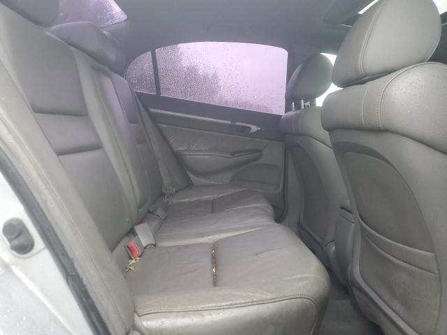 2HGFA15958H011881 - 2008 HONDA CIVIC EXL SILVER photo 10