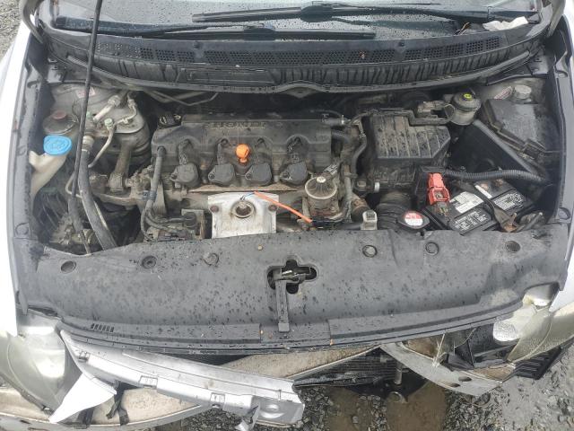 2HGFA15958H011881 - 2008 HONDA CIVIC EXL SILVER photo 11