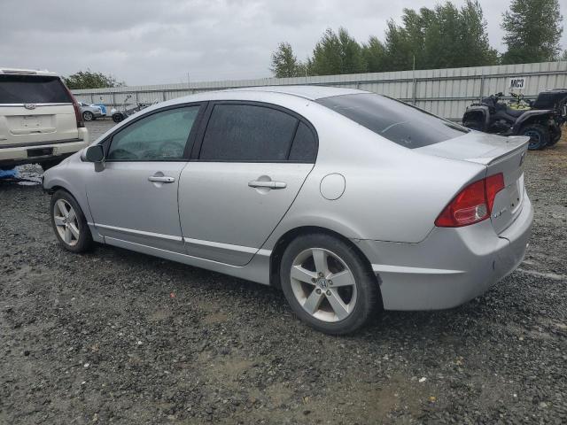 2HGFA15958H011881 - 2008 HONDA CIVIC EXL SILVER photo 2