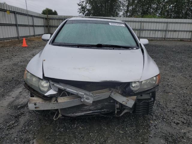 2HGFA15958H011881 - 2008 HONDA CIVIC EXL SILVER photo 5