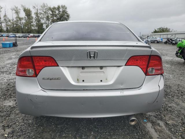 2HGFA15958H011881 - 2008 HONDA CIVIC EXL SILVER photo 6