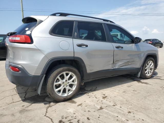 1C4PJLAB4HW572193 - 2017 JEEP CHEROKEE SPORT Gris photo 3