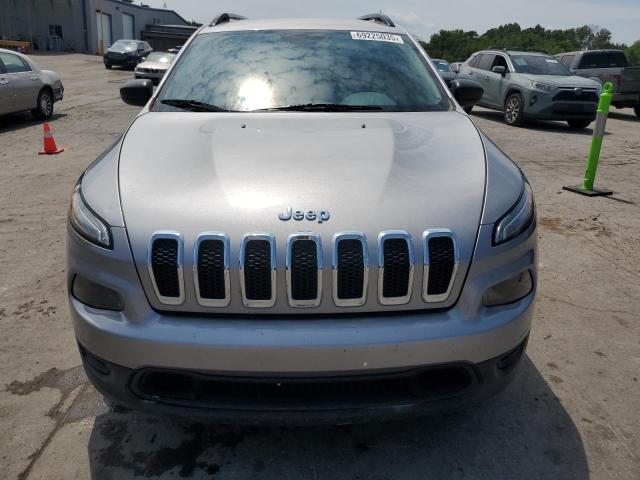 1C4PJLAB4HW572193 - 2017 JEEP CHEROKEE SPORT Gris photo 5