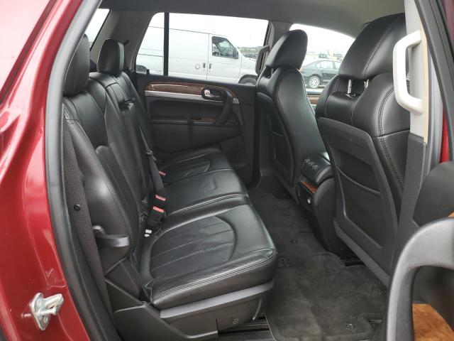 5GALRBED2AJ161330 - 2010 BUICK ENCLAVE CXL წითელი ფოტო 10