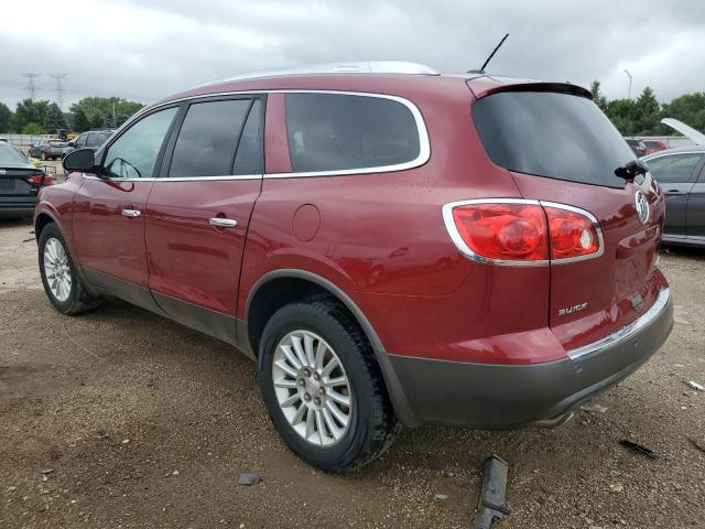 5GALRBED2AJ161330 - 2010 BUICK ENCLAVE CXL წითელი ფოტო 2