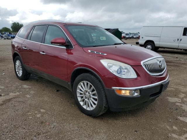 5GALRBED2AJ161330 - 2010 BUICK ENCLAVE CXL წითელი ფოტო 4