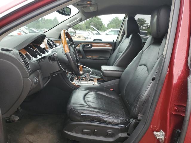 5GALRBED2AJ161330 - 2010 BUICK ENCLAVE CXL წითელი ფოტო 7
