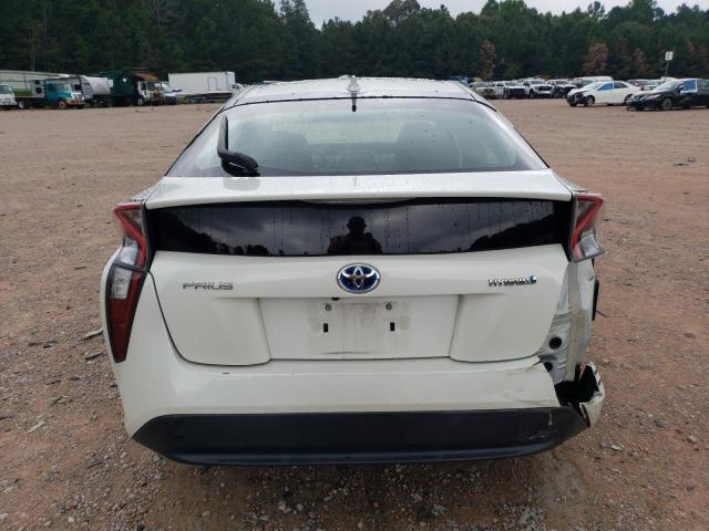 JTDKBRFUXH3553976 - 2017 TOYOTA PRIUS WHITE photo 6
