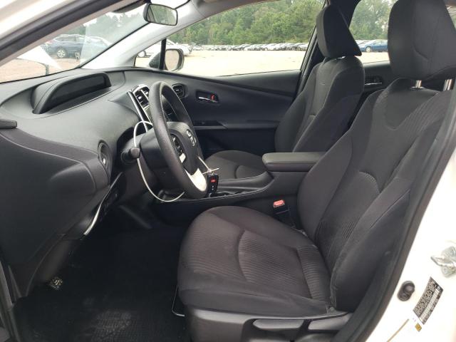 JTDKBRFUXH3553976 - 2017 TOYOTA PRIUS WHITE photo 7