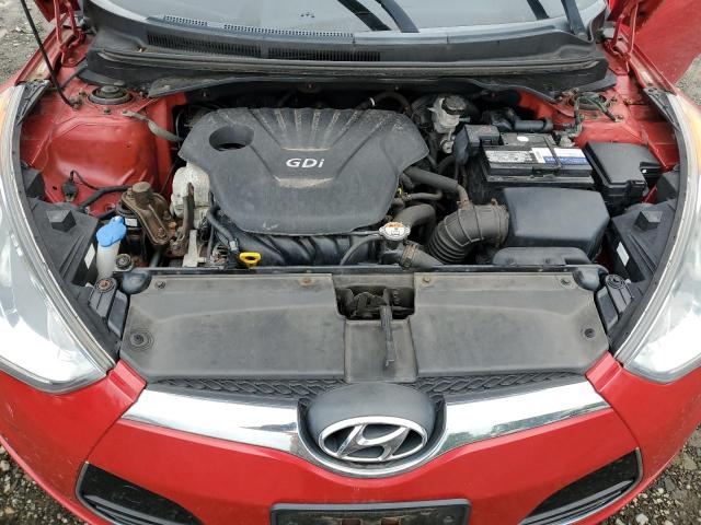 KMHTC6AD7DU097328 - 2013 HYUNDAI VELOSTER Qırmızı foto 11