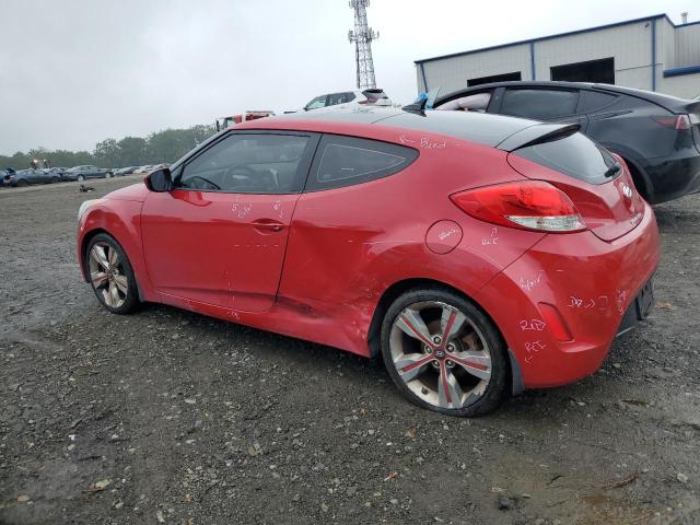 KMHTC6AD7DU097328 - 2013 HYUNDAI VELOSTER Qırmızı foto 2