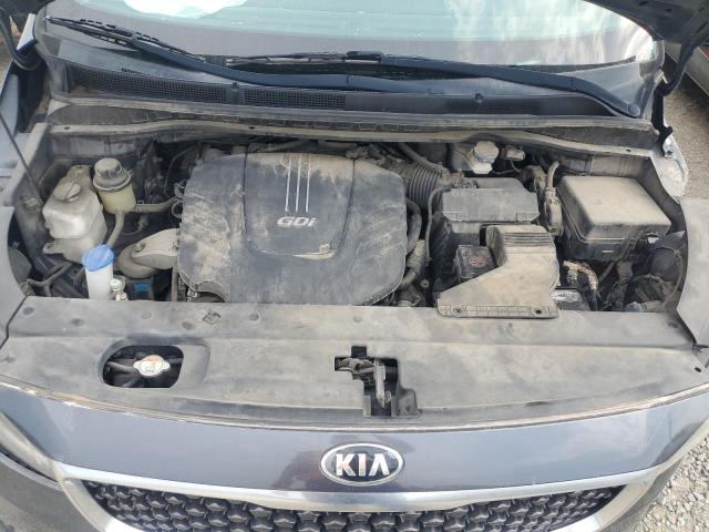 KNDMB5C17F6058738 - 2015 KIA SEDONA LX GRAY photo 11