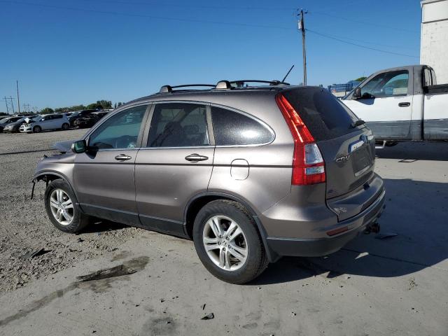 5J6RE4H71AL062552 - 2010 HONDA CR-V EXL GRAY photo 2