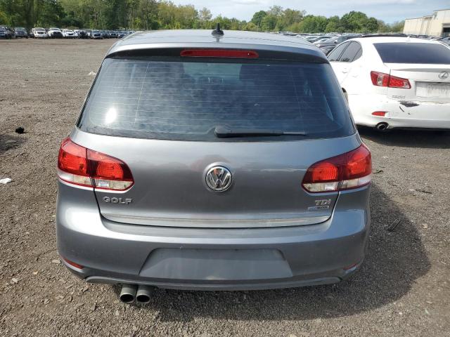 WVWDM7AJ7BW325119 - 2011 VOLKSWAGEN GOLF GRAY photo 6