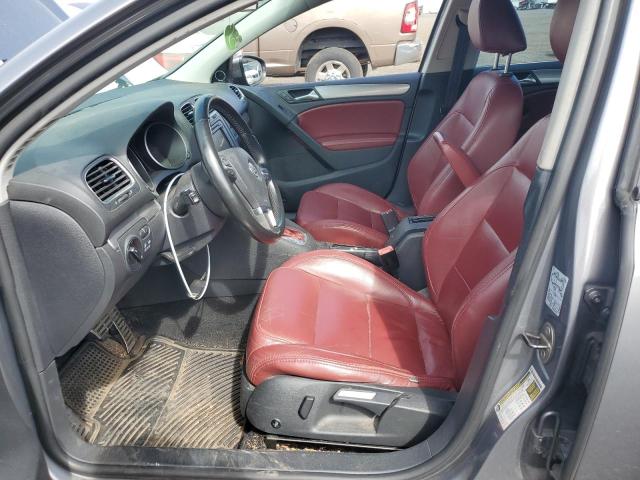 WVWDM7AJ7BW325119 - 2011 VOLKSWAGEN GOLF GRAY photo 7
