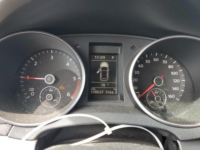 WVWDM7AJ7BW325119 - 2011 VOLKSWAGEN GOLF GRAY photo 9