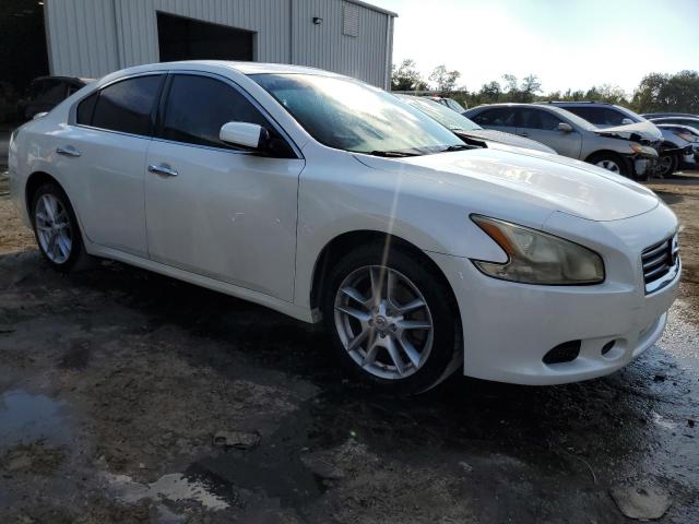 1N4AA5AP0DC810376 - 2013 NISSAN MAXIMA S WHITE photo 4