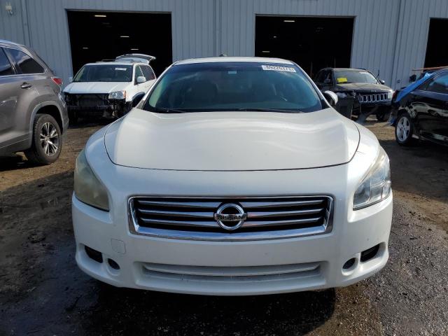 1N4AA5AP0DC810376 - 2013 NISSAN MAXIMA S WHITE photo 5