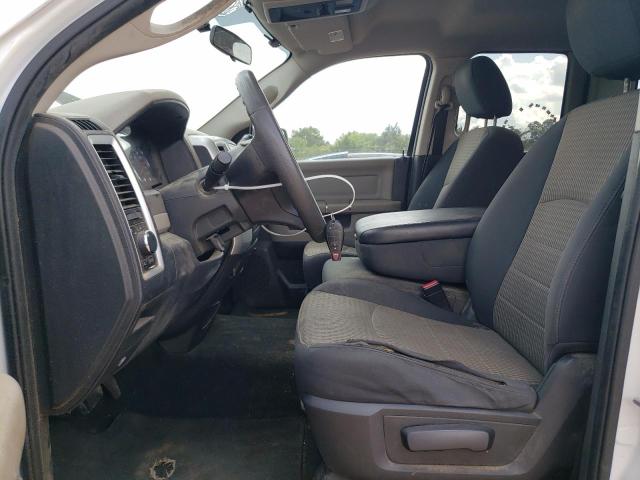 1C6RD6GP5CS127313 - 2012 DODGE RAM 1500 SLT WHITE photo 7