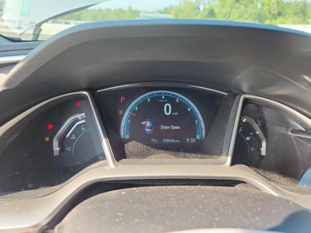 19XFC1F72GE020134 - 2016 HONDA CIVIC EXL SILVER photo 9