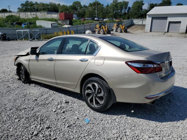1HGCR3F85GA003273 - 2016 HONDA ACCORD EXL BEIGE photo 2