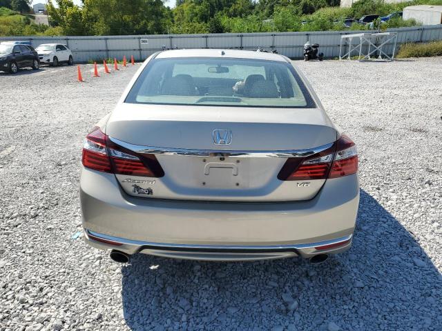 1HGCR3F85GA003273 - 2016 HONDA ACCORD EXL BEIGE photo 6