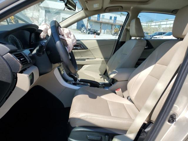 1HGCR3F85GA003273 - 2016 HONDA ACCORD EXL BEIGE photo 7
