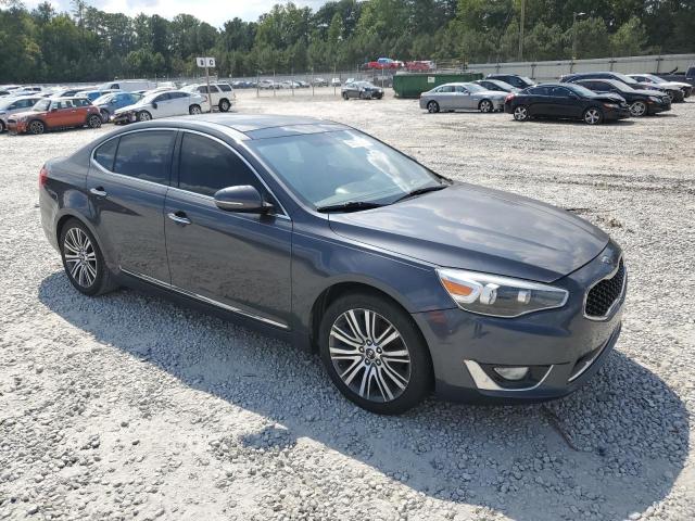 KNALN4D72E5128180 - 2014 KIA CADENZA PREMIUM GRAY photo 4