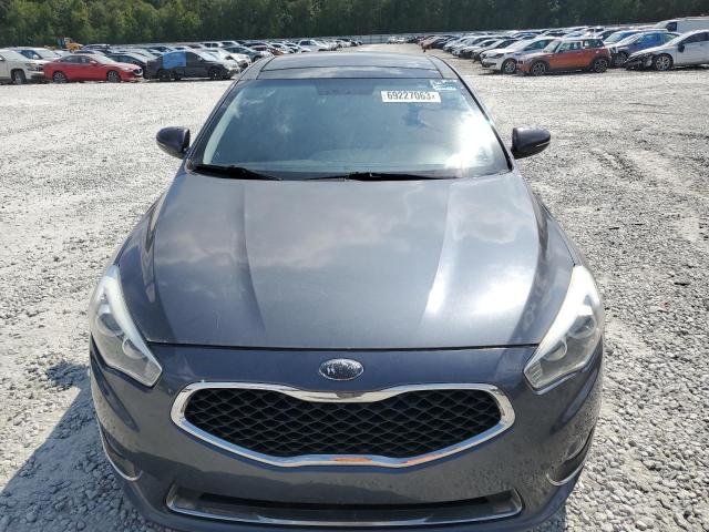 KNALN4D72E5128180 - 2014 KIA CADENZA PREMIUM GRAY photo 5