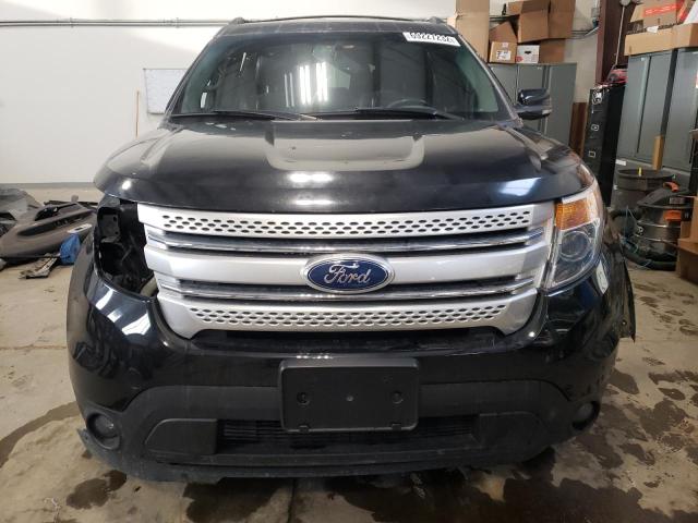 1FM5K8D88DGA42827 - 2013 FORD EXPLORER XLT BLACK photo 5