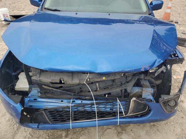 3FAHP0DC1CR435459 - 2012 FORD FUSION SPORT BLUE photo 11