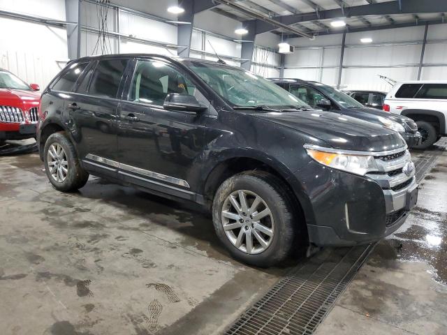 2FMDK4JC1DBC63903 - 2013 FORD EDGE SEL BLACK photo 4