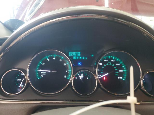 5GAKVBKD1GJ278711 - 2016 BUICK ENCLAVE BURGUNDY photo 9