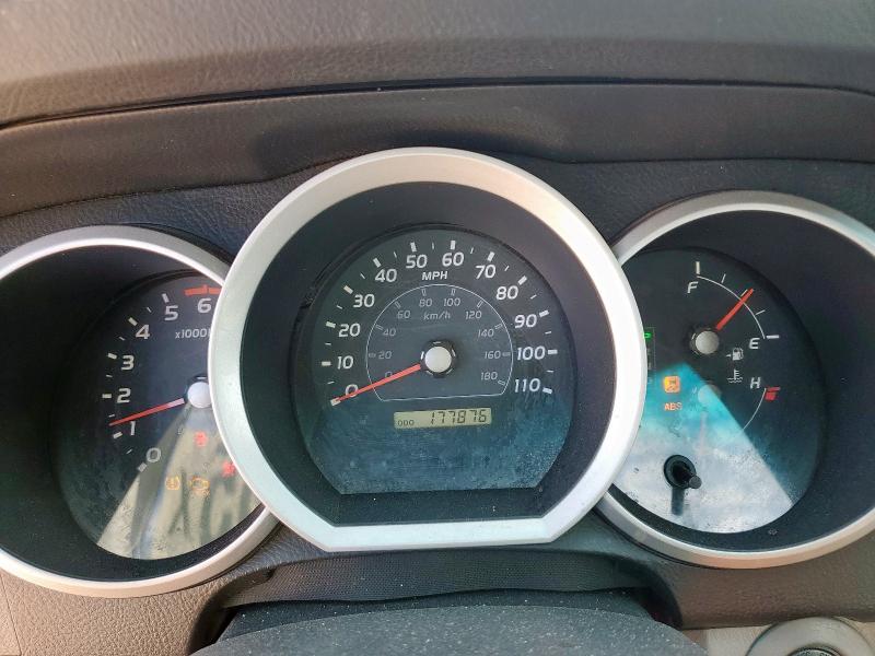 JTEZU14RX8K019726 - 2008 TOYOTA 4RUNNER SR5 GRAY photo 9