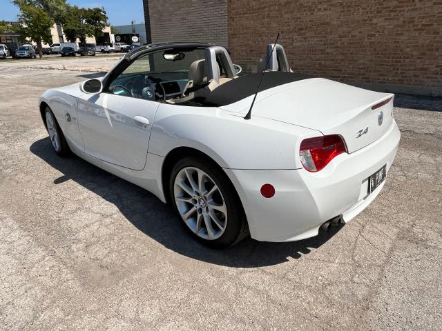 4USBU33588LW73838 - 2008 BMW Z4 3.0 WHITE photo 3